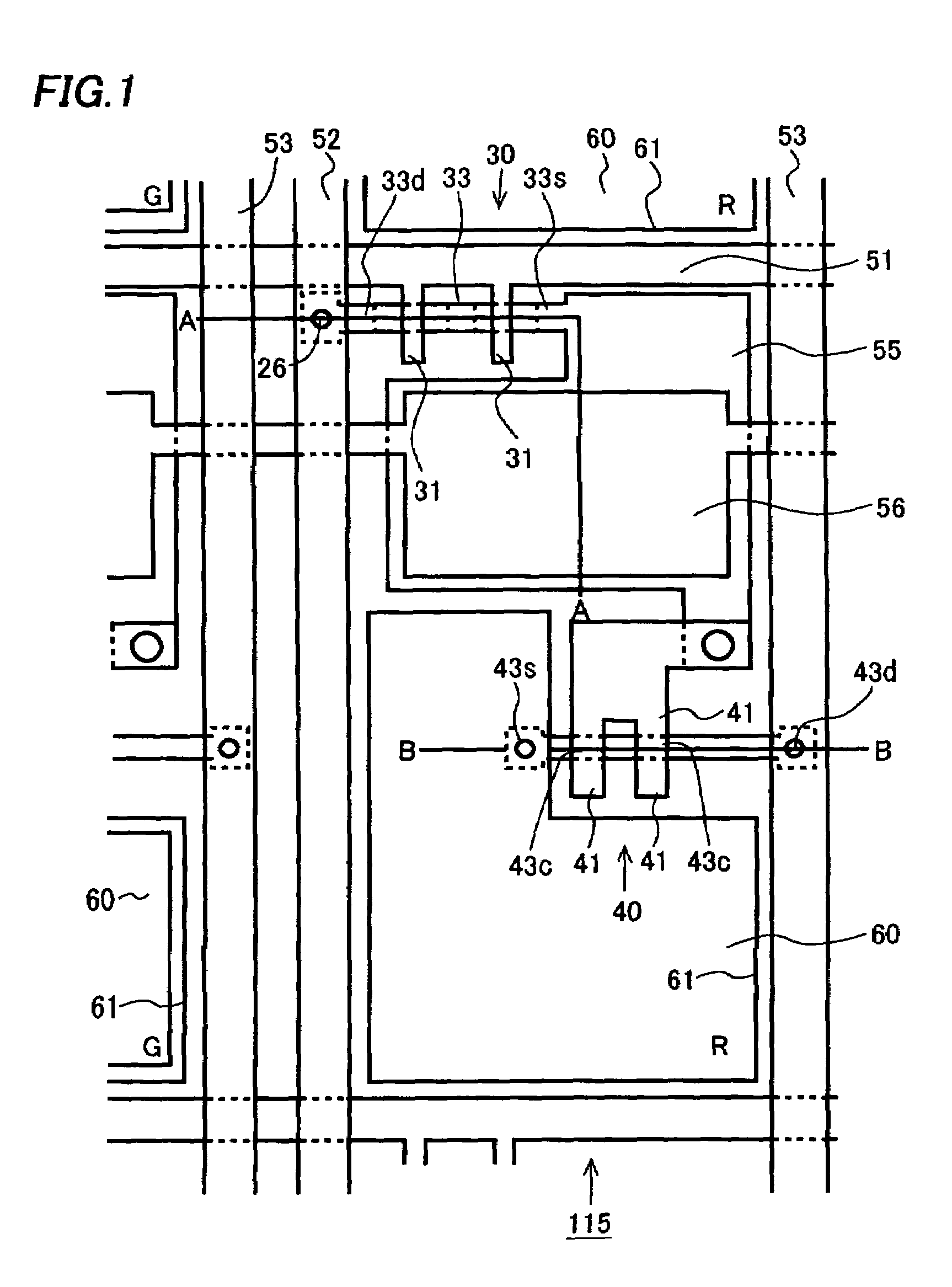 Laser repairing method of electroluminescent display device