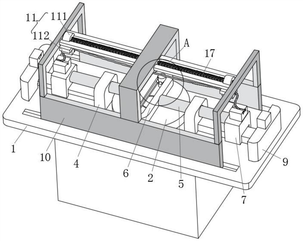 Data line production performance test system and test method