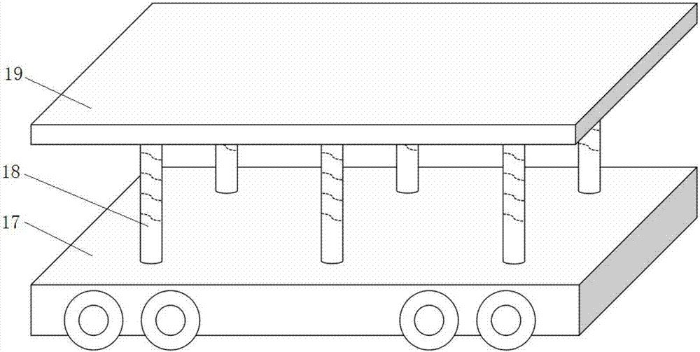 Lifting robot car