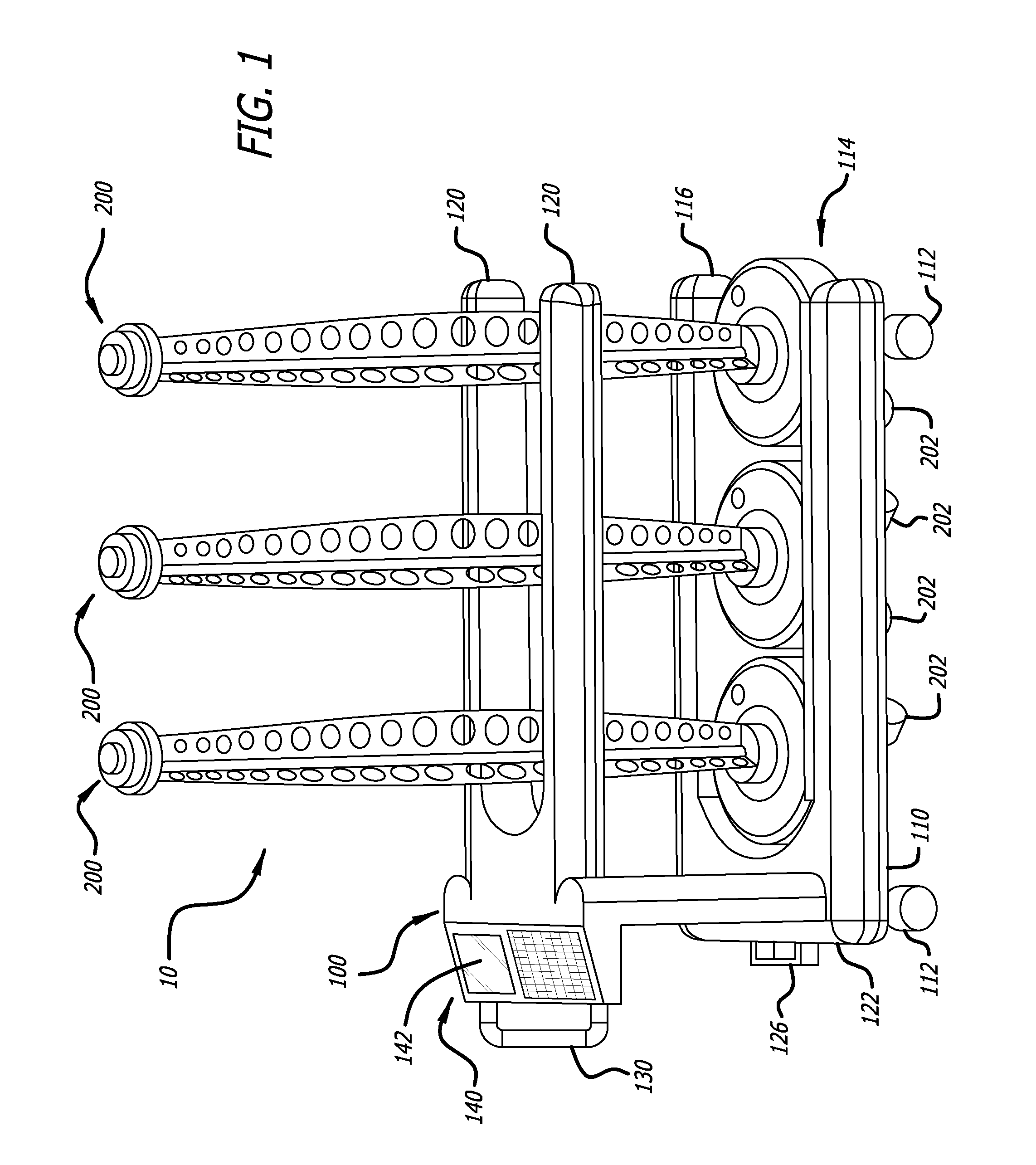 Hard-surface disinfection system