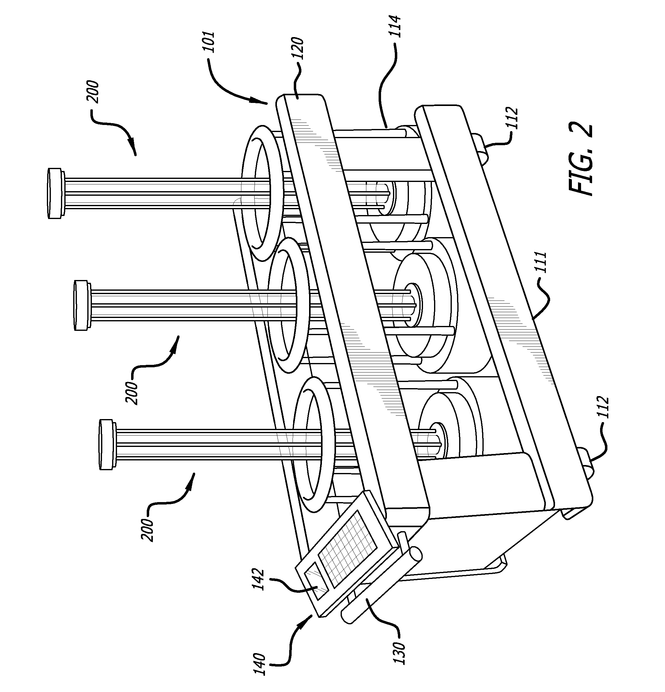 Hard-surface disinfection system