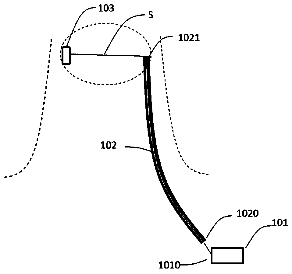 Cervical dilatation measuring device and cervical dilatation measuring glove