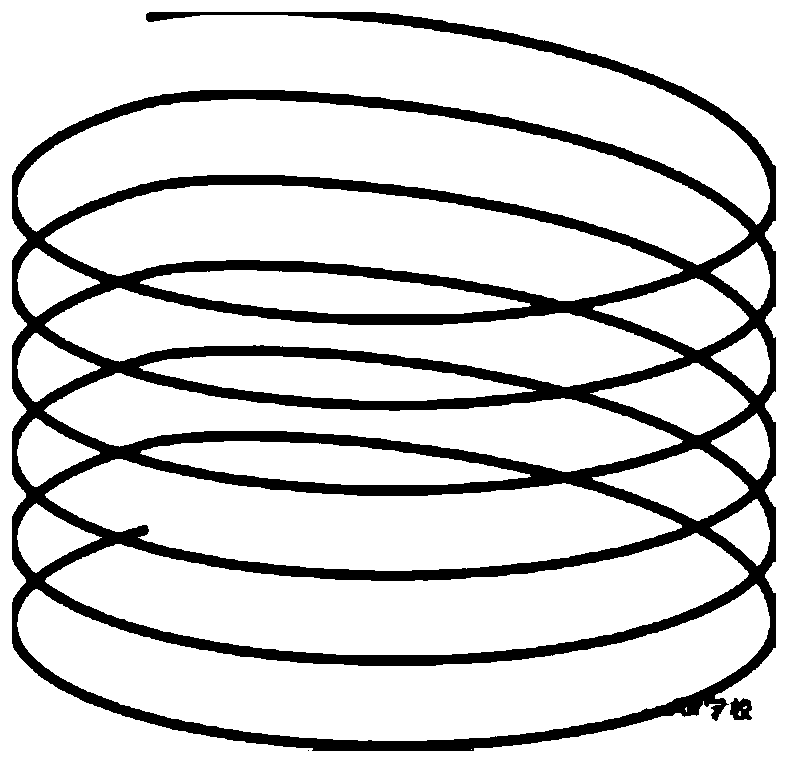 Wiring technology of saddle type electric fusion pipe fitting