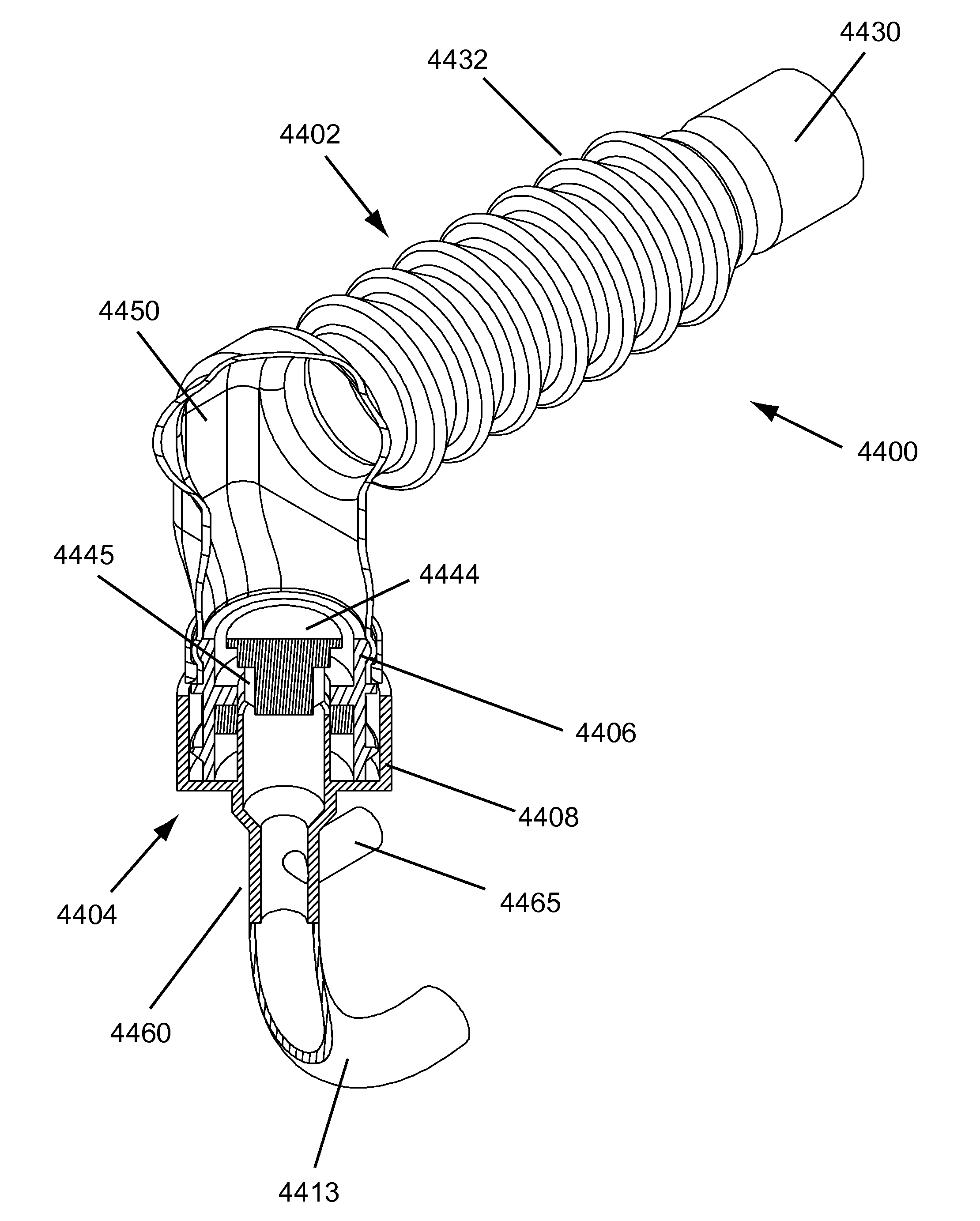 Respiratory secretion retention device, system and method