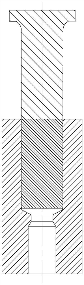 Short-process severe plastic deformation preparation method of large-specification rare earth magnesium alloy high-performance ingot blank