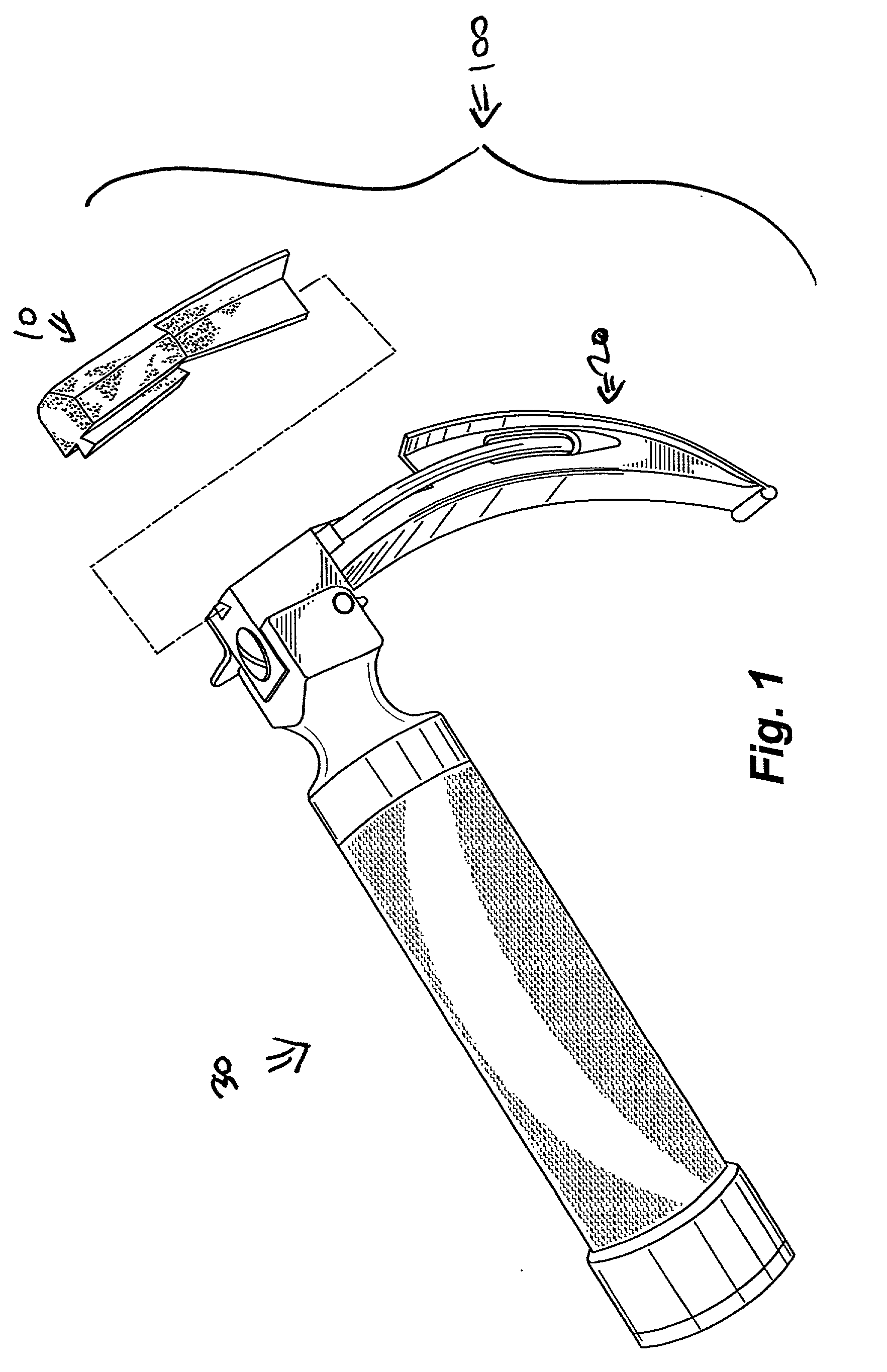 Modified laryngoscope blade to reduce dental injuries during intubation