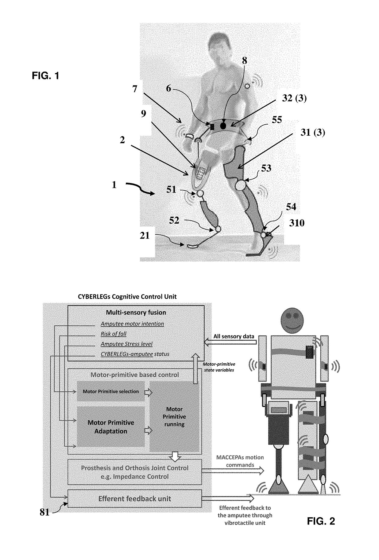 Combination prosthetic and orthotic device