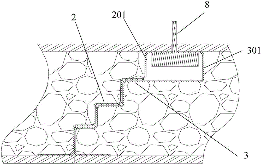 Fire-resistant inorganic fiber composite ceiling board and production method thereof