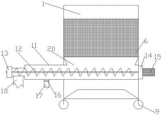 Manure dehydrator