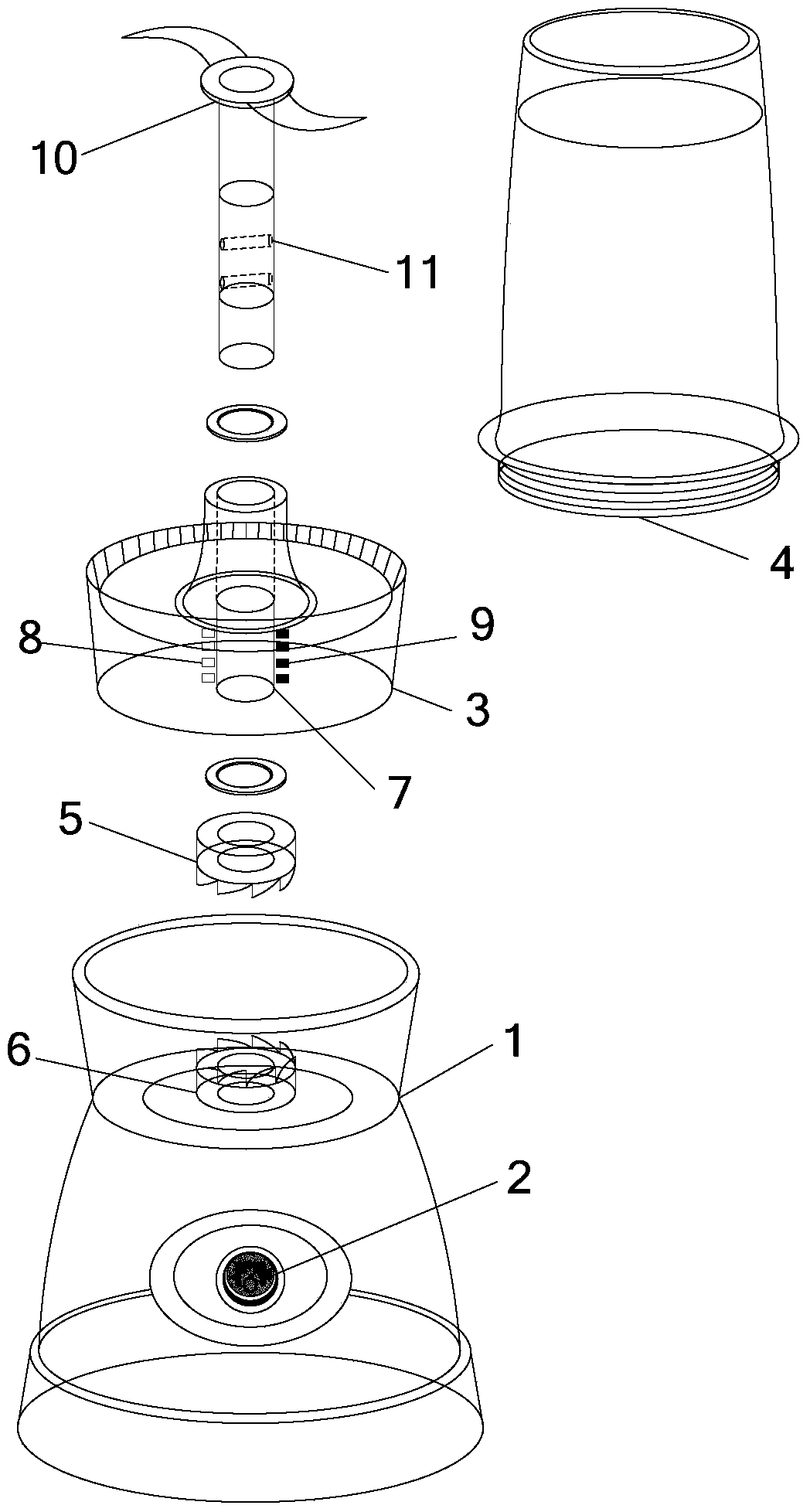 A kitchen multipurpose food processing equipment based on discrete optical MOS relays