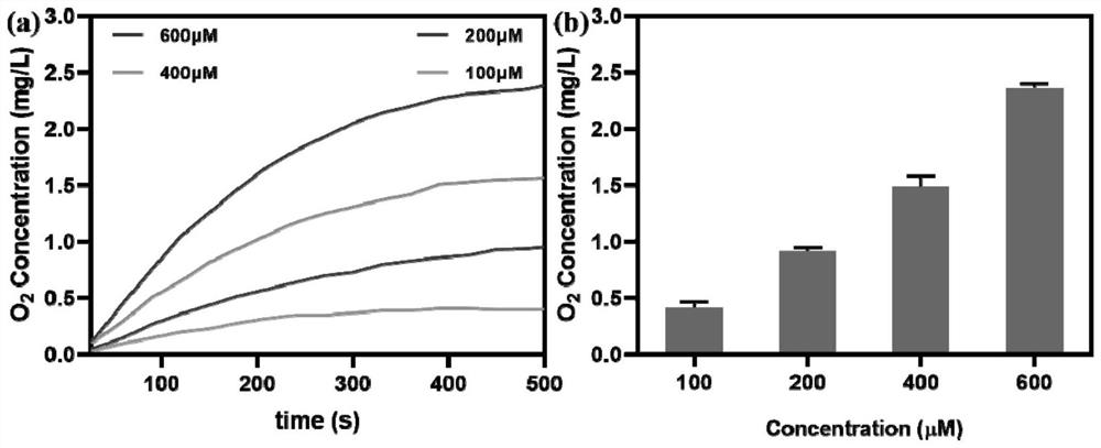 Photodynamic therapy agent for relieving tumor hypoxia as well as preparation method and application thereof