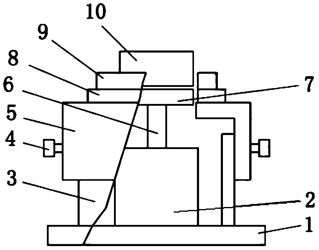 LED (Light Emitting Diode) module contact force testing device and method