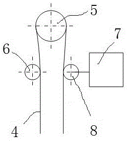 A coal mine hoist wire rope real-time fault diagnosis and early warning device and method