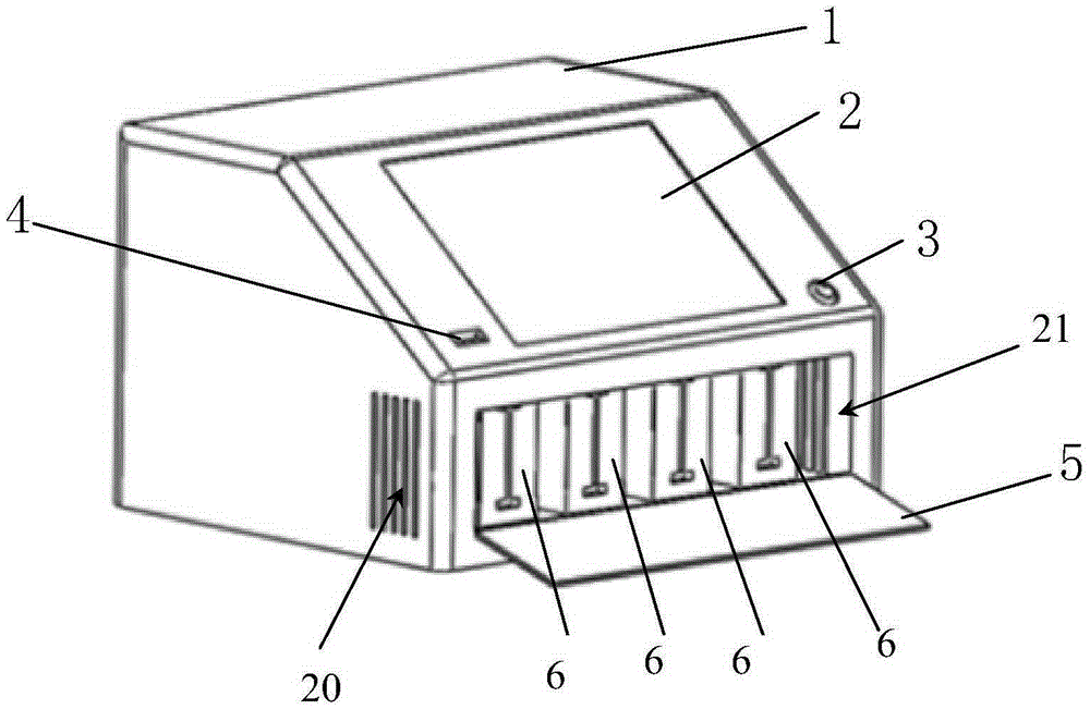 Gas bath capillary tube type micro nucleic acid amplification device