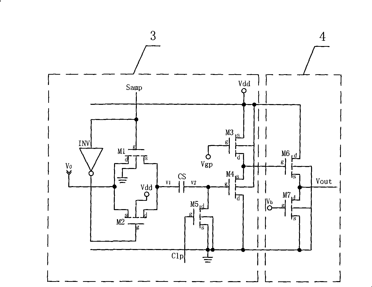 Reading circuit of micro-array biosensor