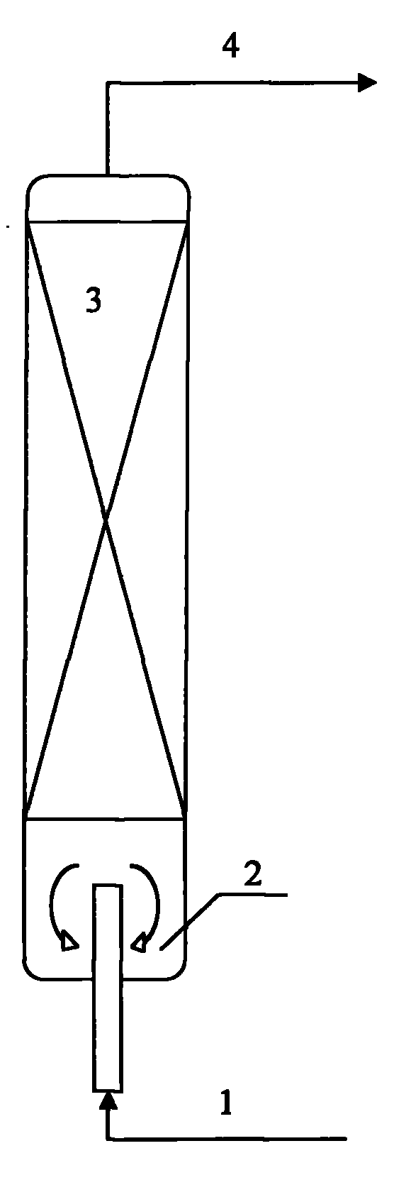 Method for hydrotreating coking distillate