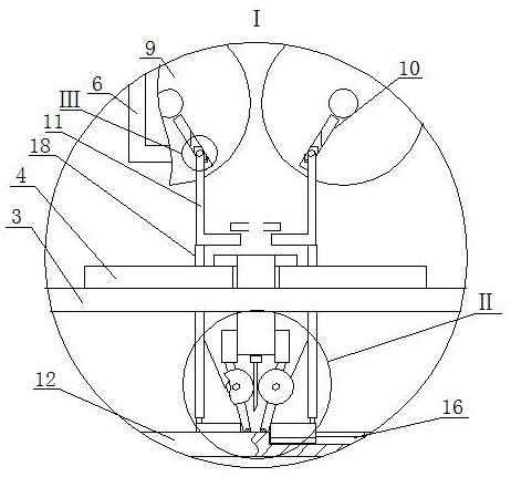 Anesthesia equipment treatment device for anesthesiology department