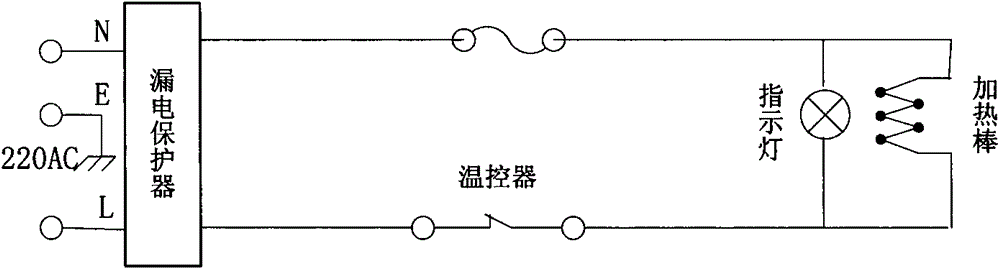 Energy-conservation water-storage type electric water heater of preventing repeatedly heating