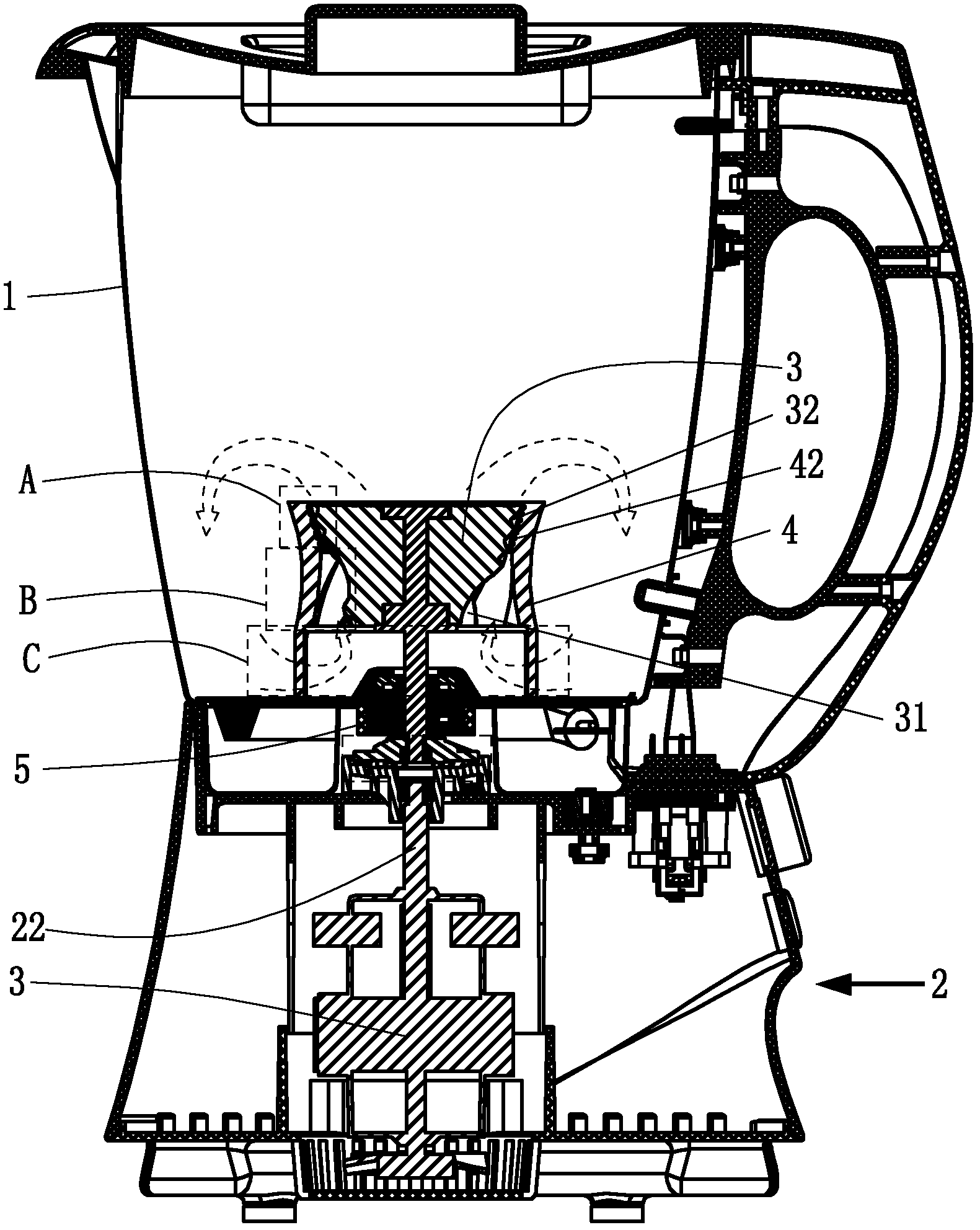 Soy milk making machine