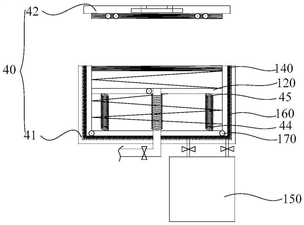 NGH decomposition device for gas station and constant-temperature decomposition system