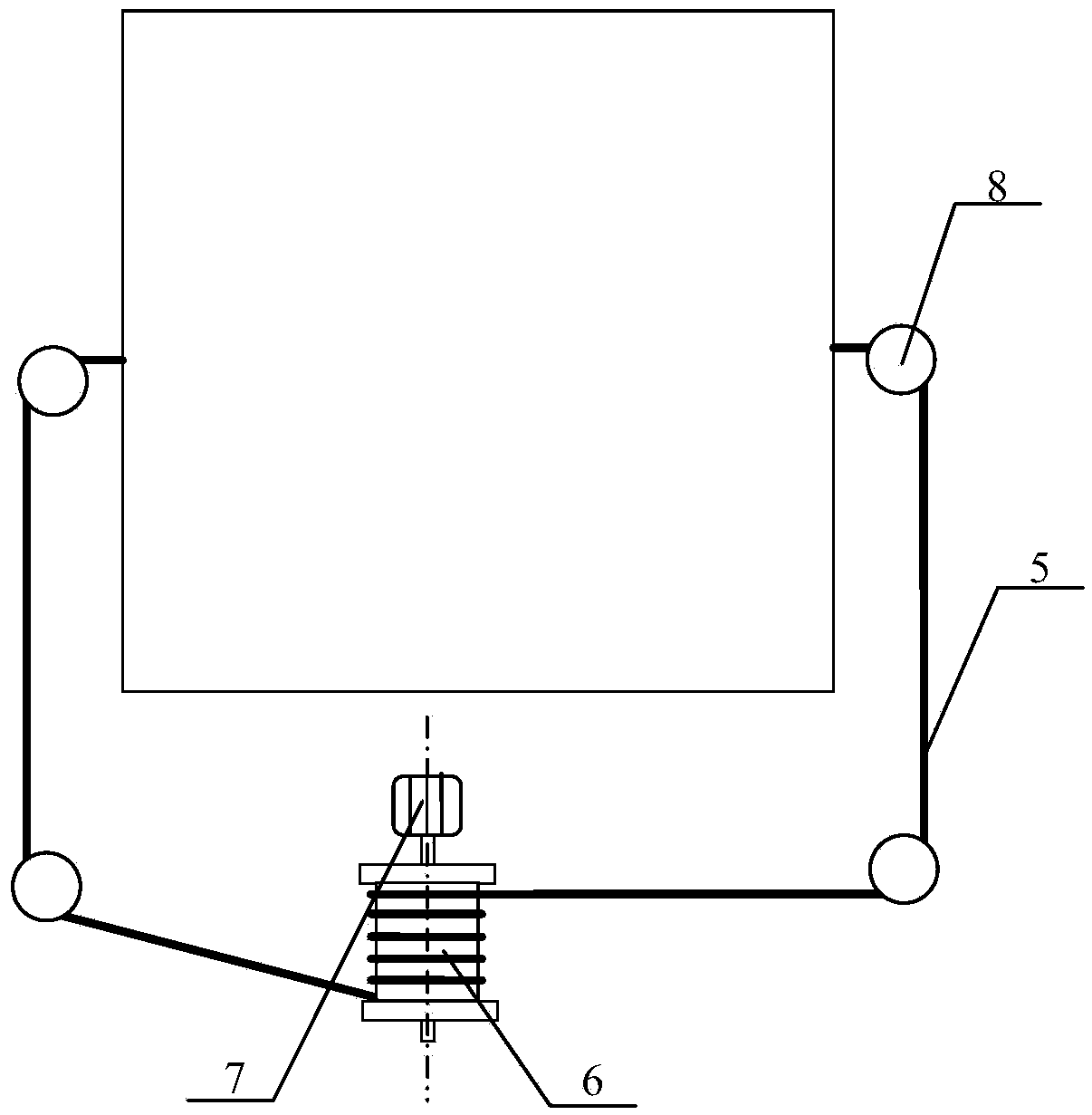 Dust removing method for tube-type heat exchanger and dust removing device for tube-type heat exchanger