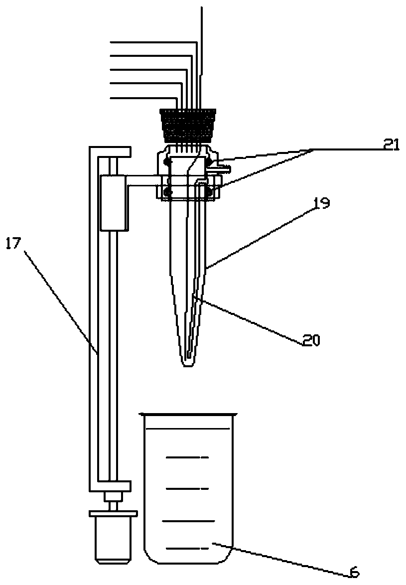 Double batch pet imaging agent  <sup>18</sup> f-fdg drug synthesis equipment and method