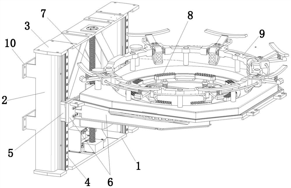 Vehicle-mounted lifting device