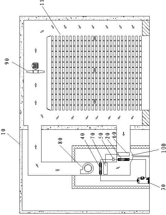 High-concentration organic sludge treatment method