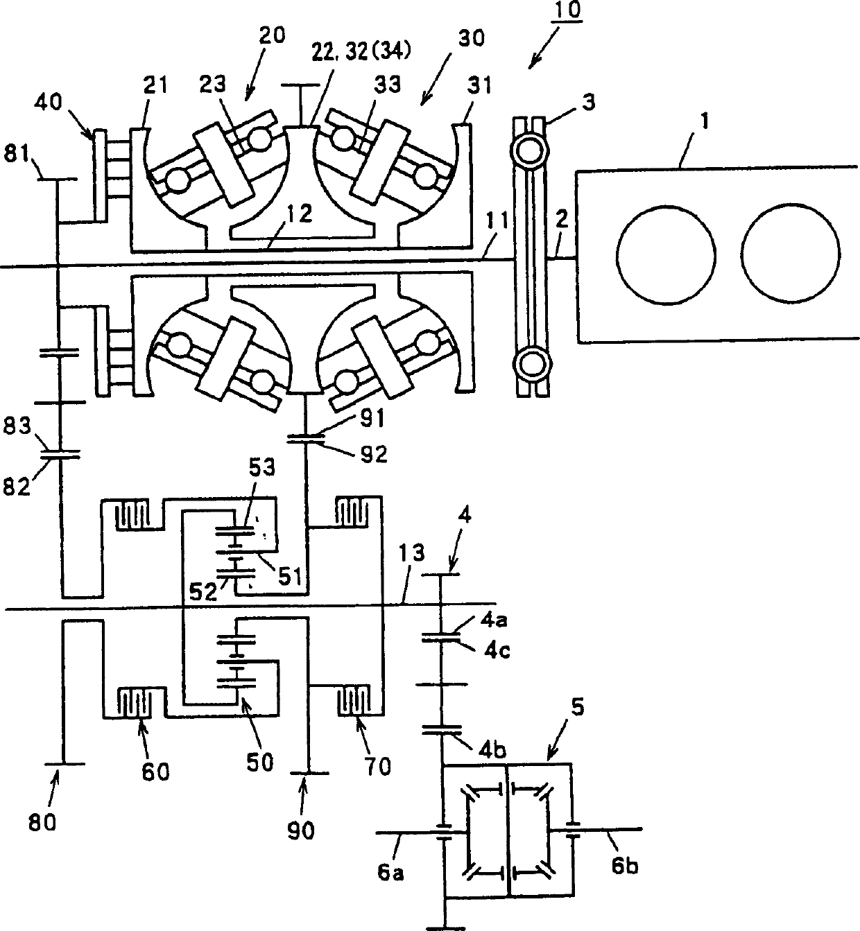 Toroidal continuously variable transmiision