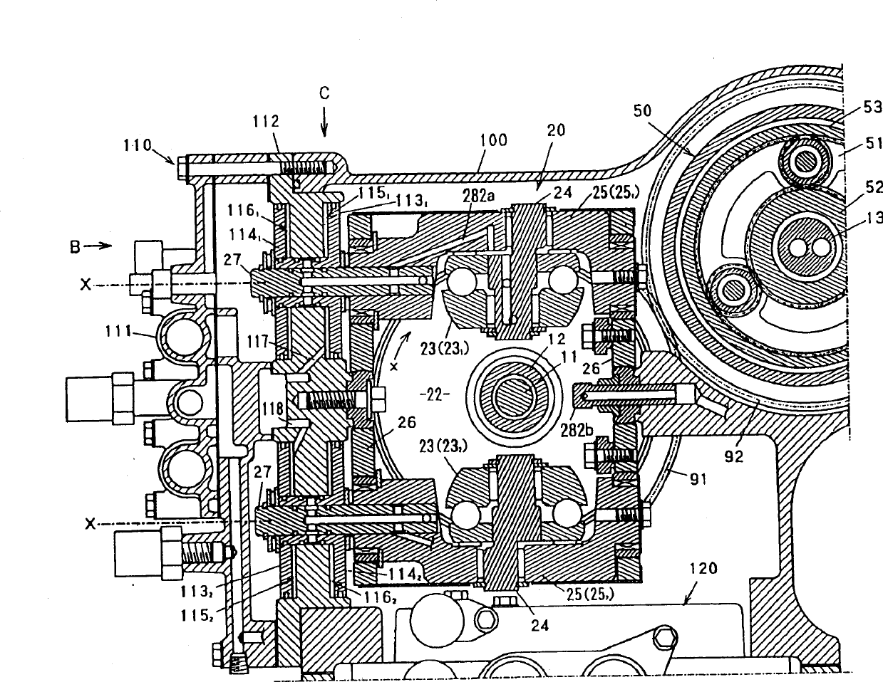 Toroidal continuously variable transmiision