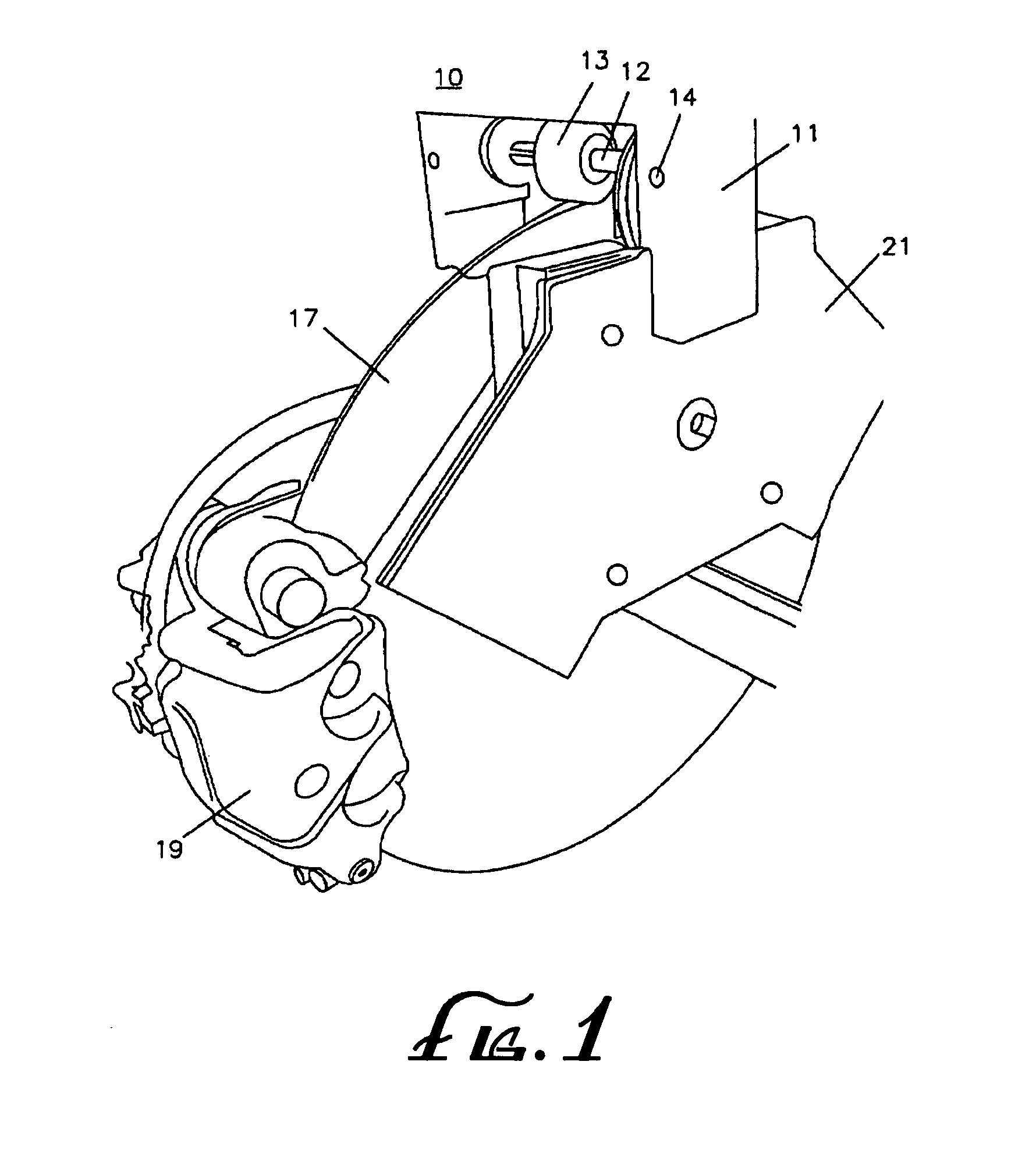 Disc brake debris collection system