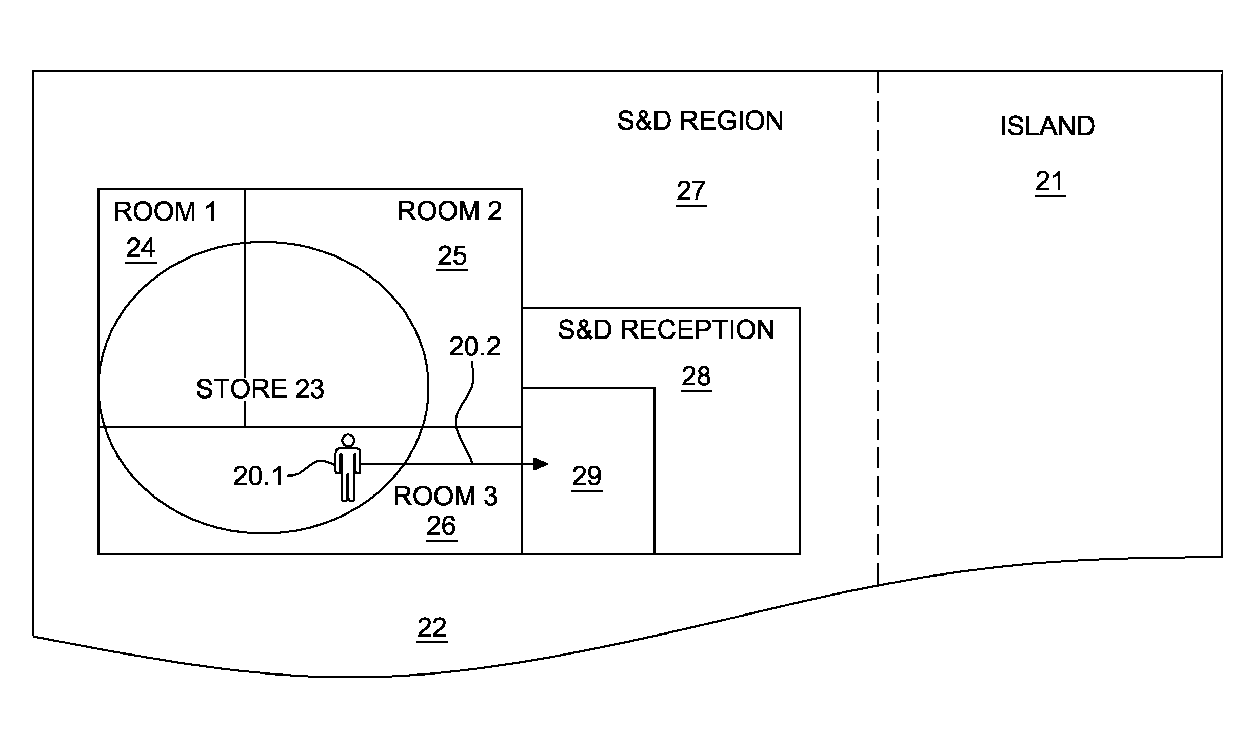 Dynamic location generation within a virtual world