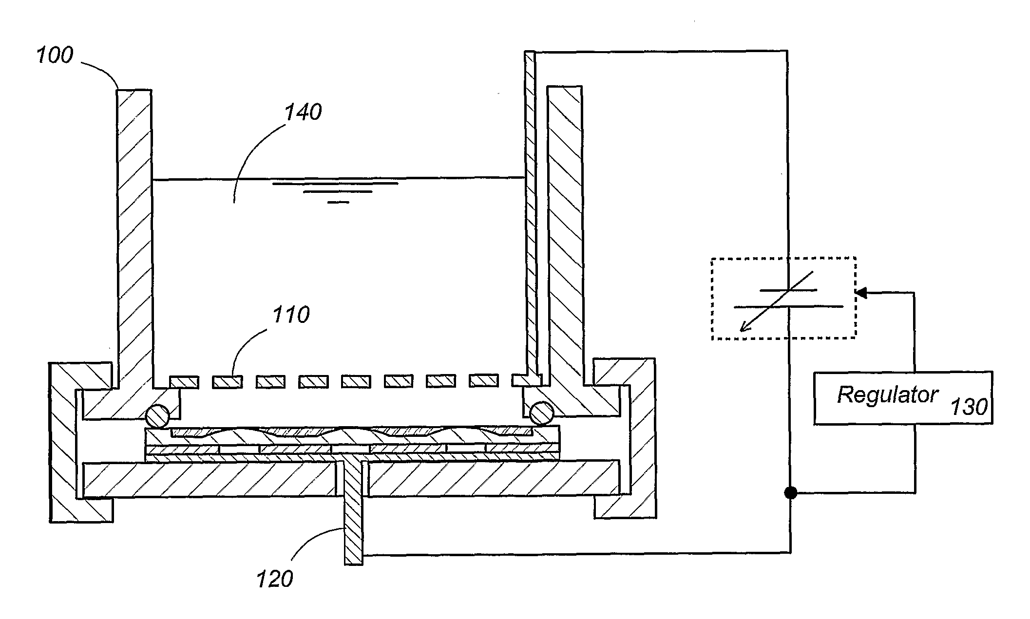 Process of forming a curved profile on a semiconductor substrate