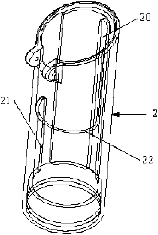 Improved structure of rotary lipstick box