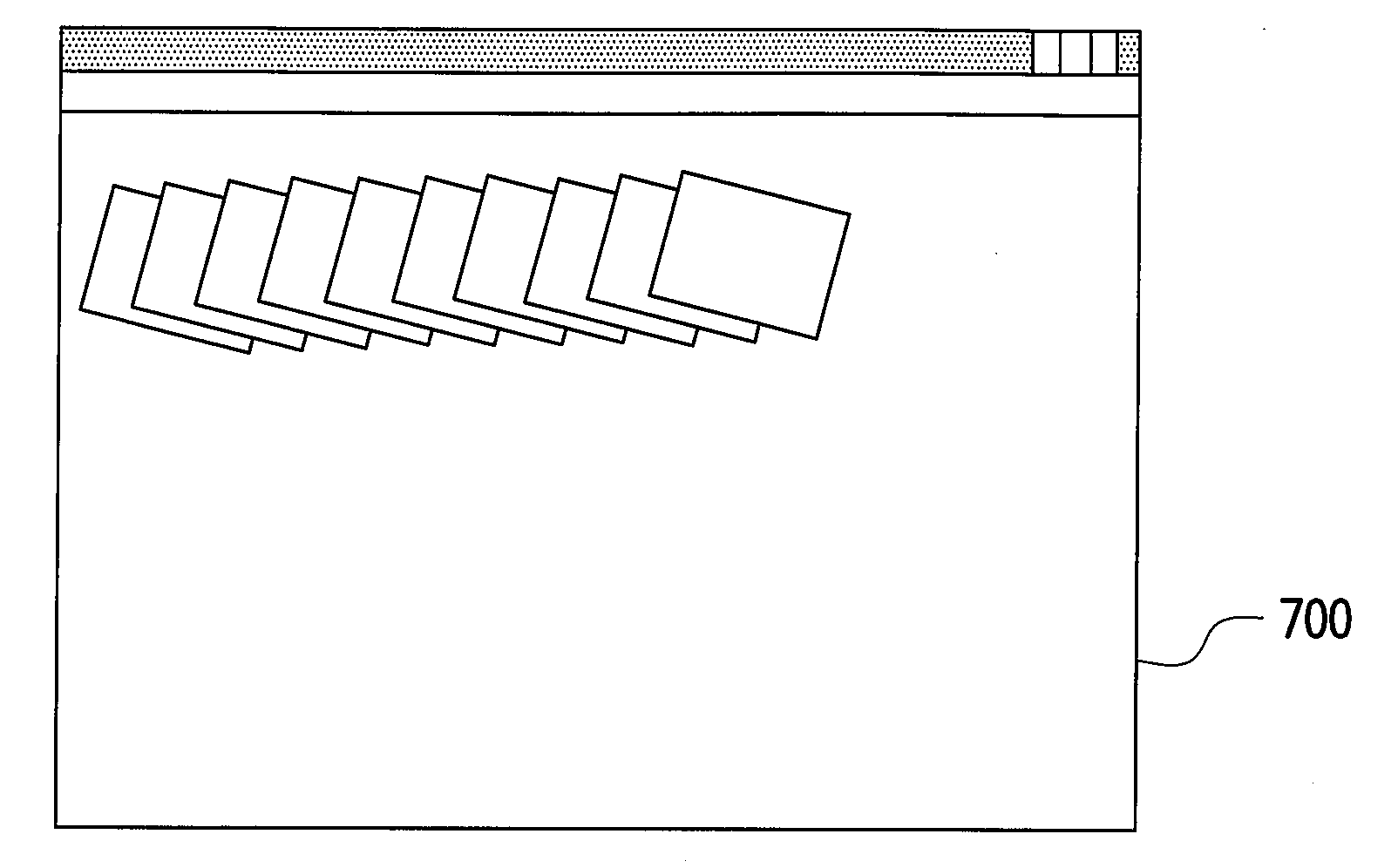 Method for displaying icons of digital items