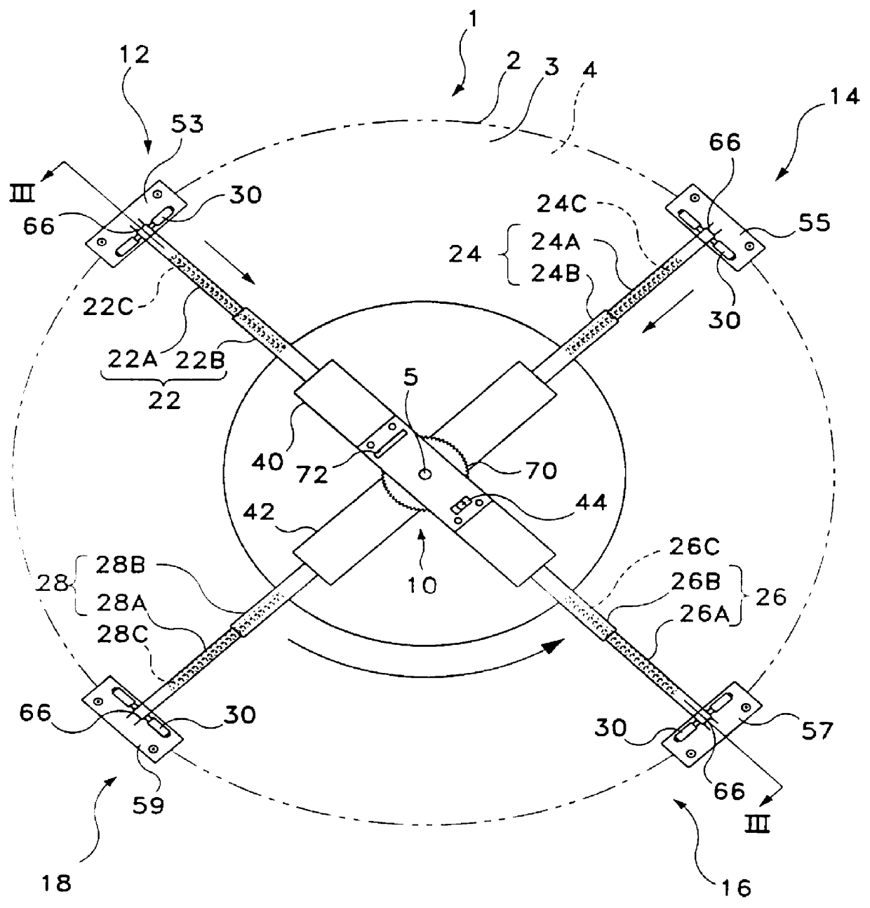 Traction device for a wheeled vehicle