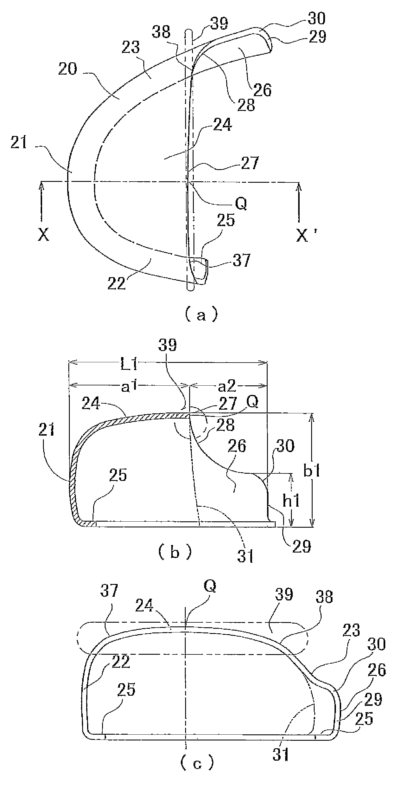 Toe cap and toe cap embedded shoe