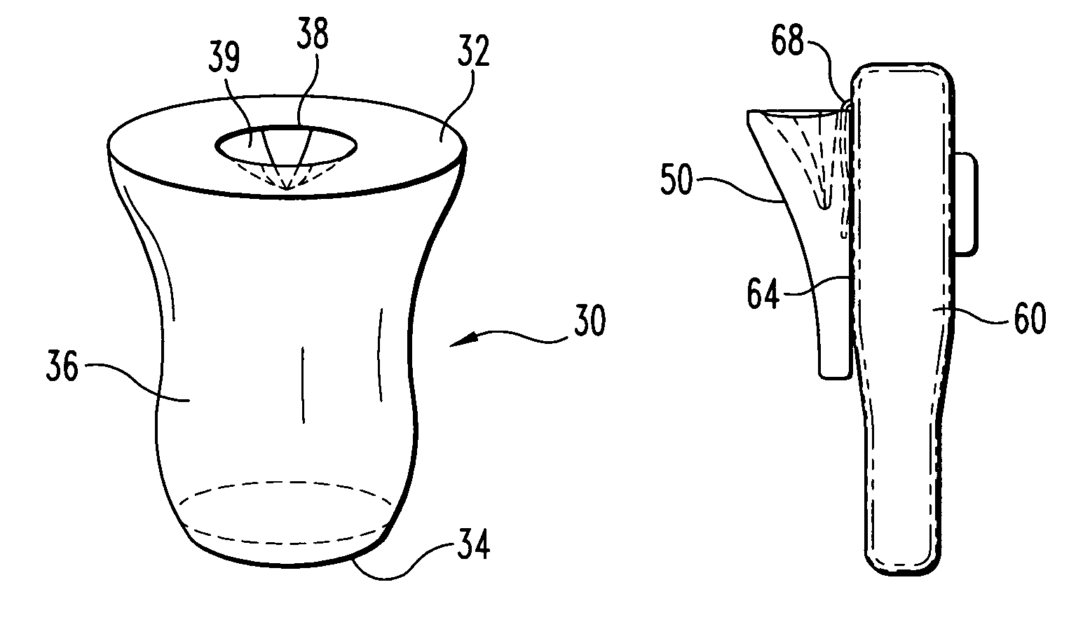 Biocidal blood glucose strip and lancet or sharps disposal device