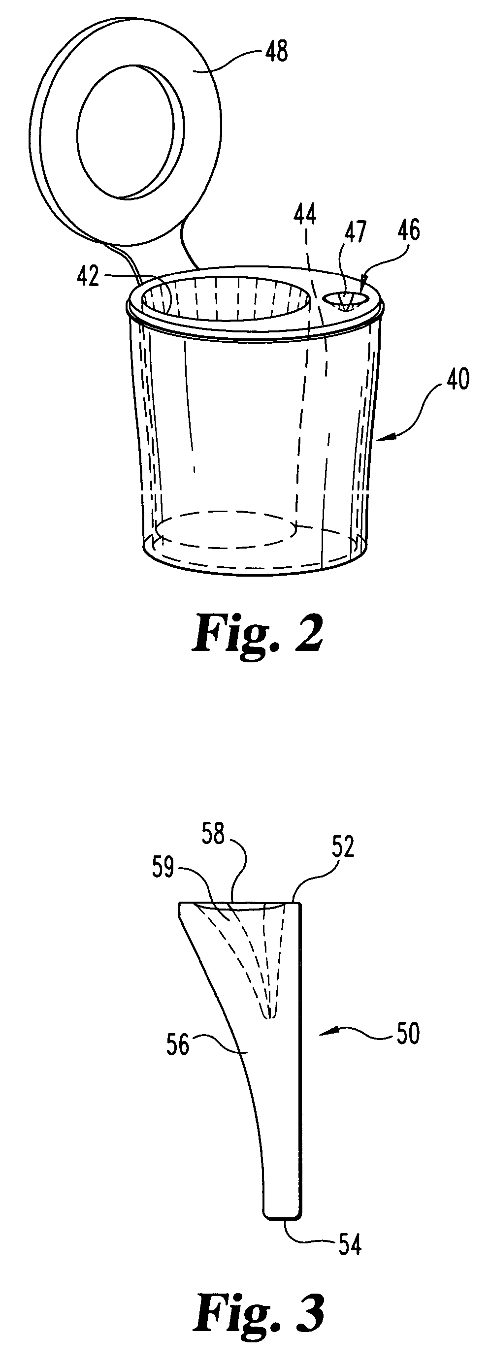 Biocidal blood glucose strip and lancet or sharps disposal device