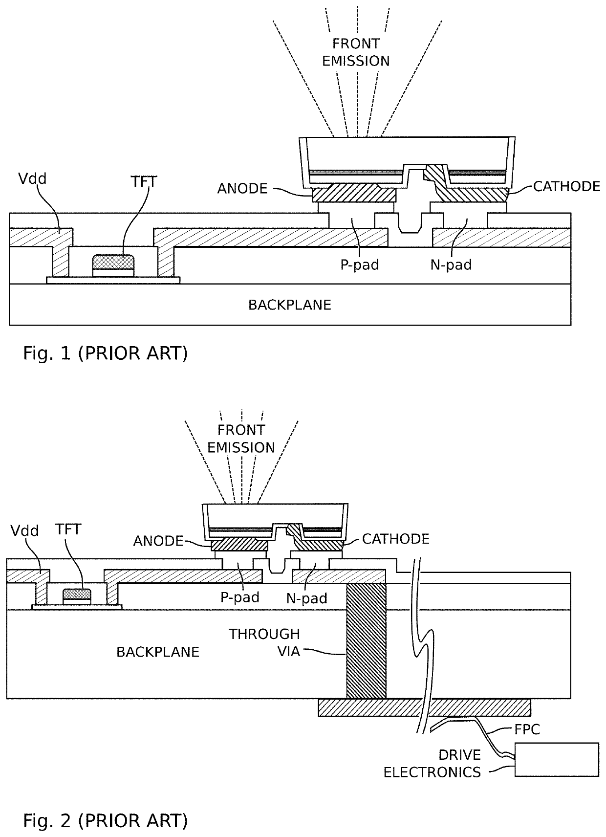 Back Emission Display