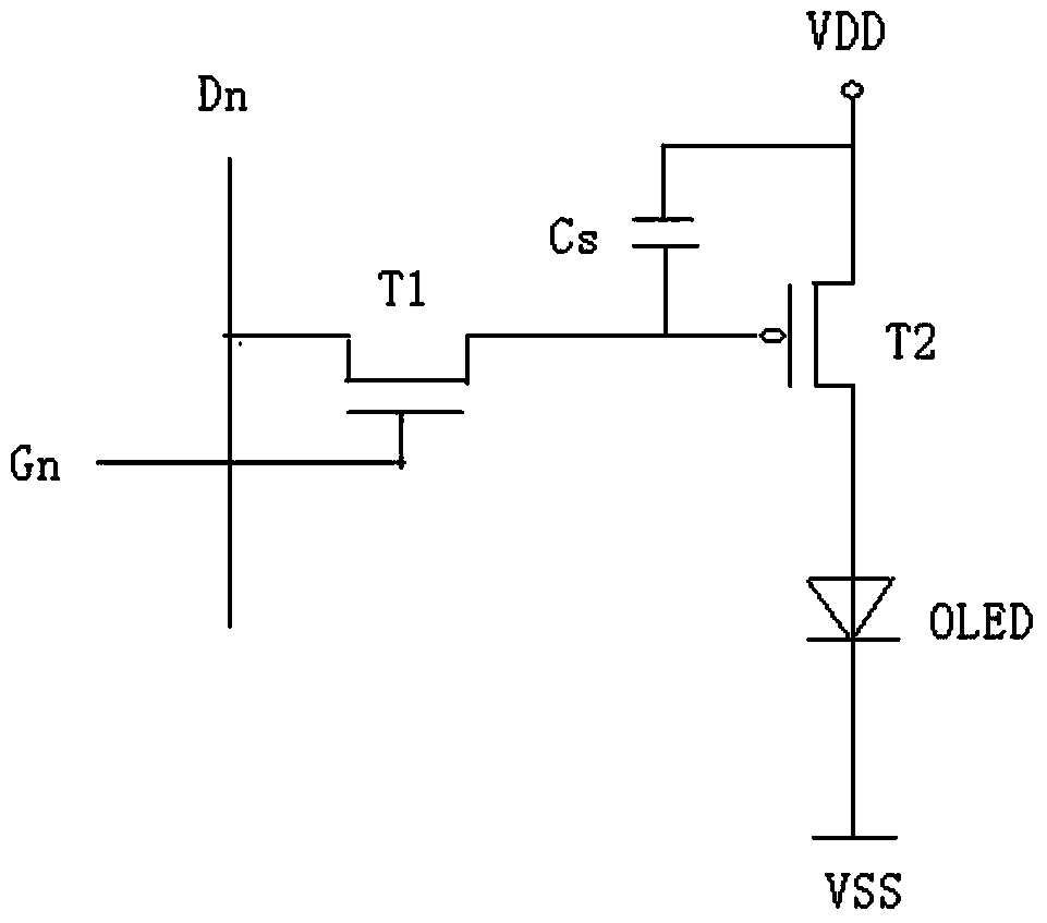 AMOLED display device and pixel driving method thereof