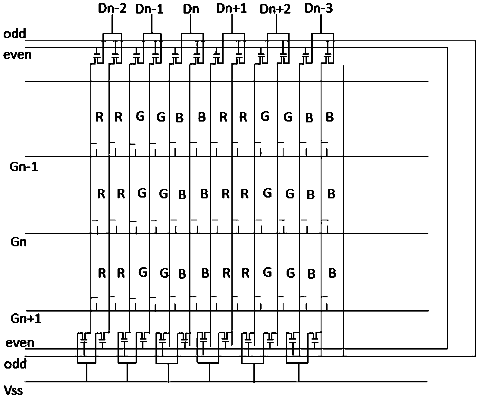 AMOLED display device and pixel driving method thereof