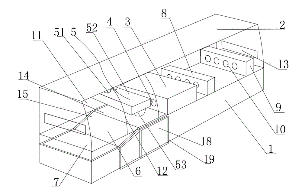 Scrap-collecting metal pipe cutting machine