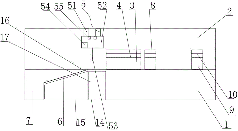 Scrap-collecting metal pipe cutting machine