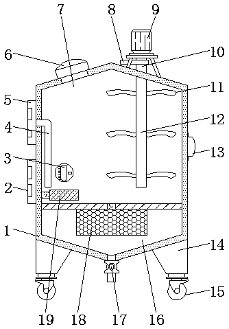 Decolorizing tank for amino acid production