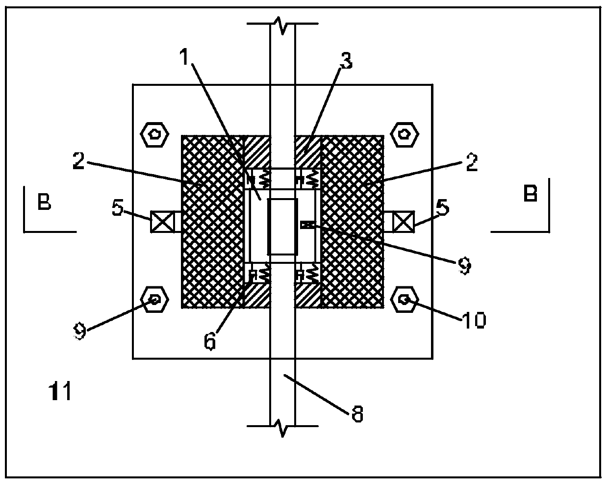 Concrete pumping operation safety control system, and arrangement method and control method thereof