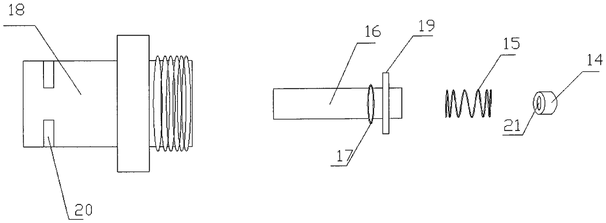 Automatic watering and feeding device for pig farms