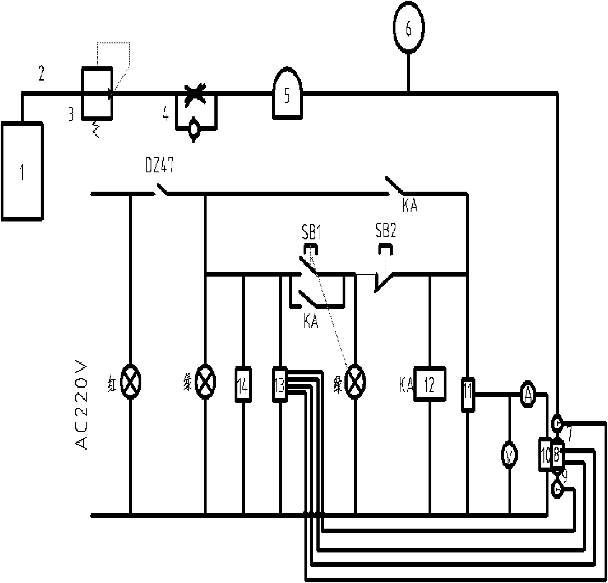 Performance test device for micro heat exchanger