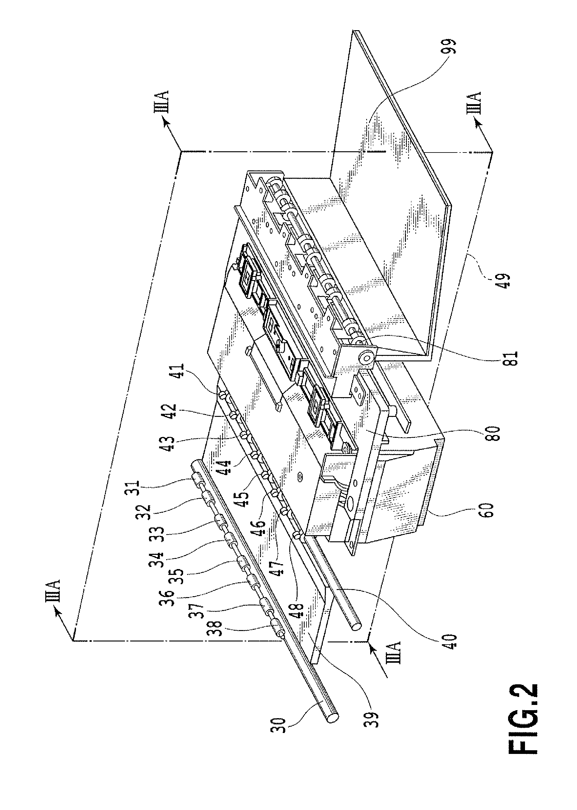 Printing apparatus and inkjet method