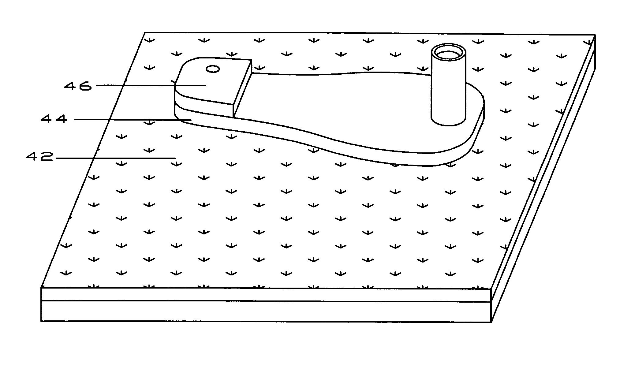 Golf tee connector